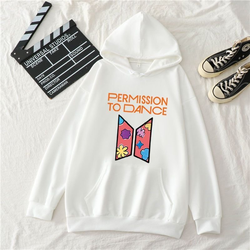 방탄소년단 Permission to Dance Print Hoodie