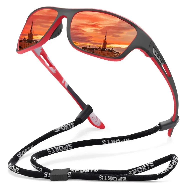 Outdoor Sports Sunglasses with Anti-glare Polarized Lens