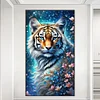 (40*70cm)Tiger - Full Round Drill Diamond Painting