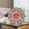 Horloge Mandala-Bricolage En Bois