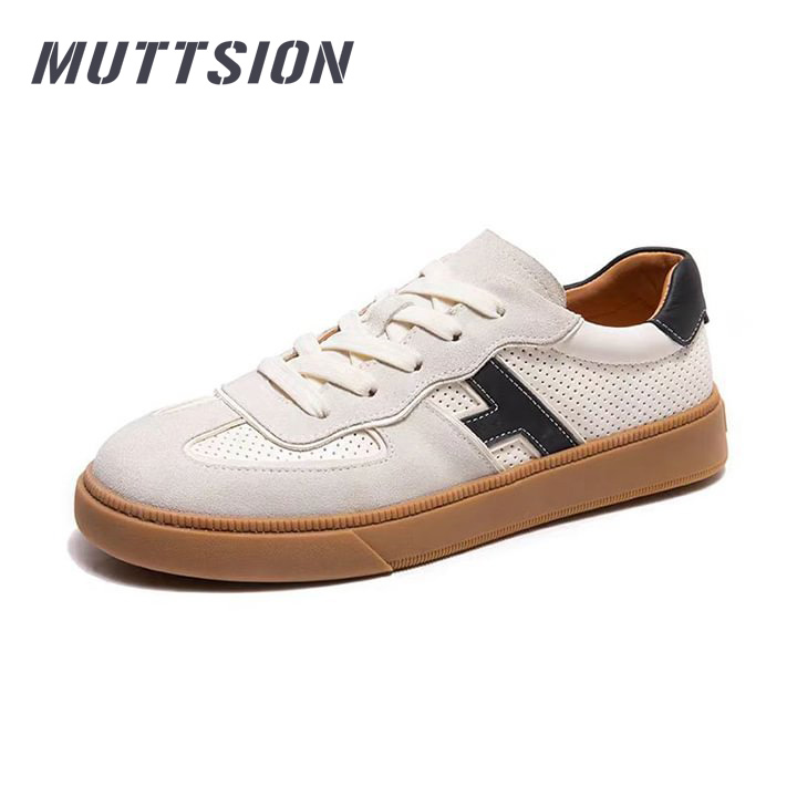 MUTTSION Horsehide Casual Fashion Breathable Softsole Leather Shoes MUTTSION.COM MUTTSION