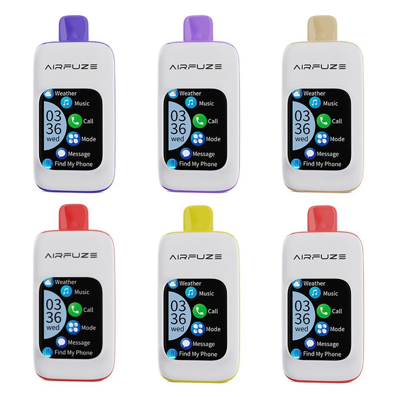 Airfuze 30000 Puffs Bluetooth Touch Screen Disposable Vape Wholesale Airfuze CTYVape