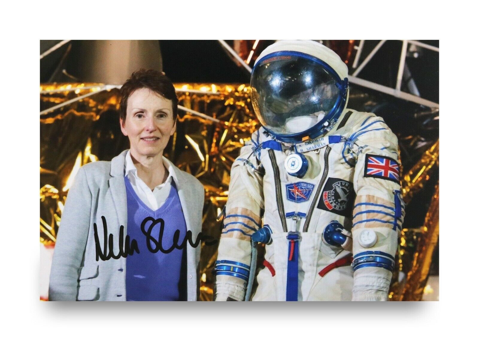 Helen Sharman Signed 6x4 Photo Poster painting Mir Space Station British Astronaut Autograph+COA