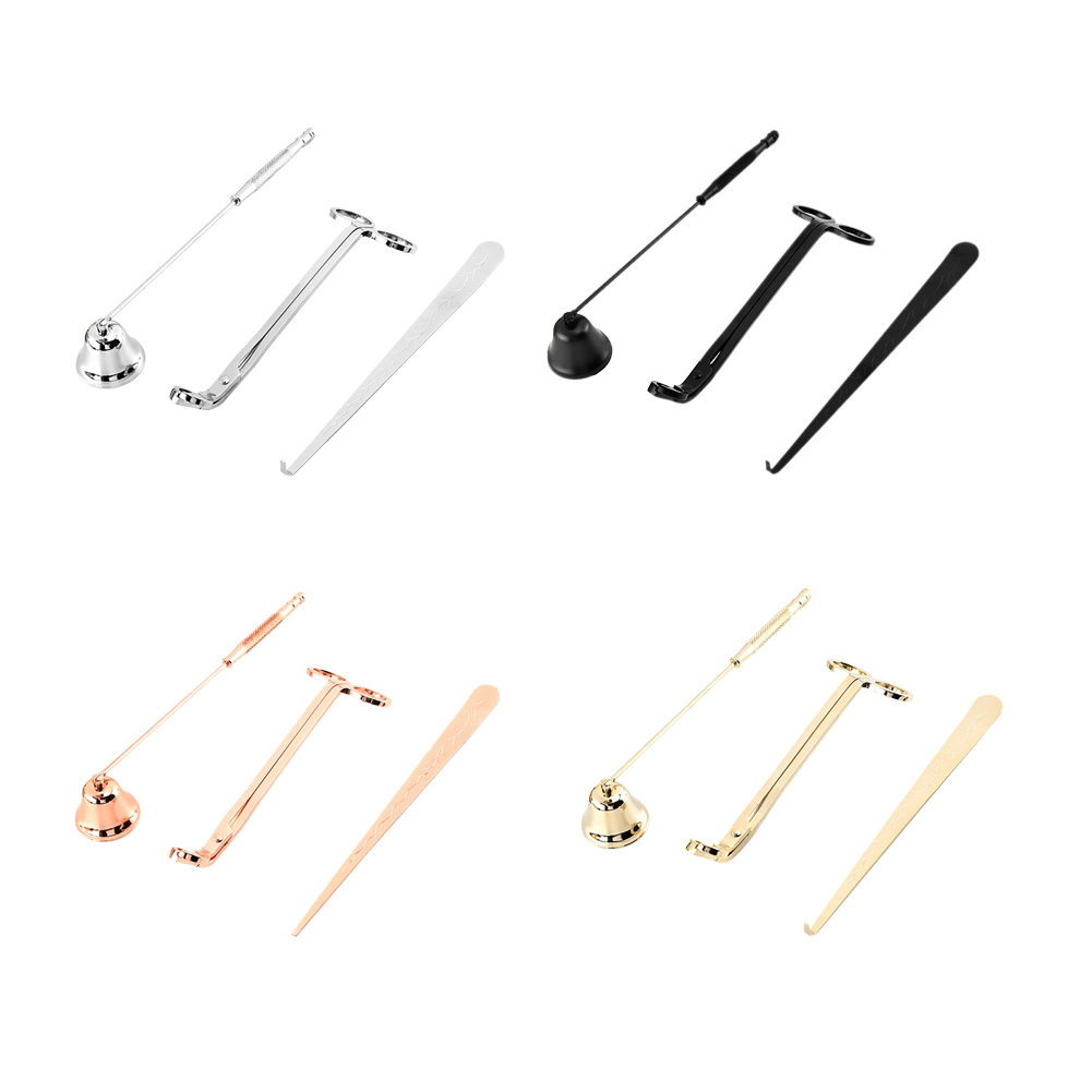

Candle Wick Scissor Set Stainless Steel Snuffer Oil Lamp Trim Hook Cutter, 501 Original