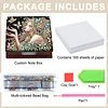 Wooden DIY Fairy Beauty 1 Diamond Painting Kit Note Box with 160 Papers Gifts
