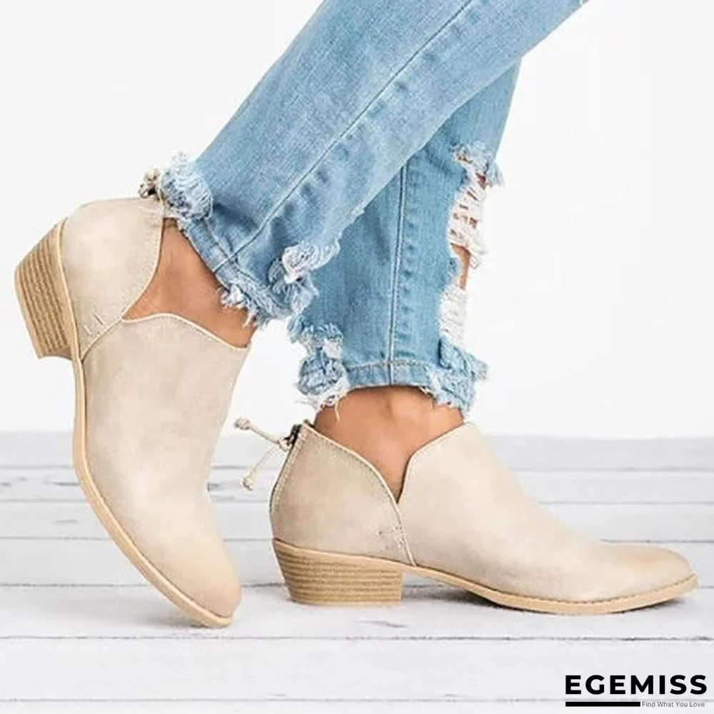 Casual Daily Chunky Heel Shoes | EGEMISS