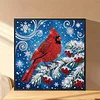 Diamond Painting-DIY Crystal Rhinestone Red Sparrow