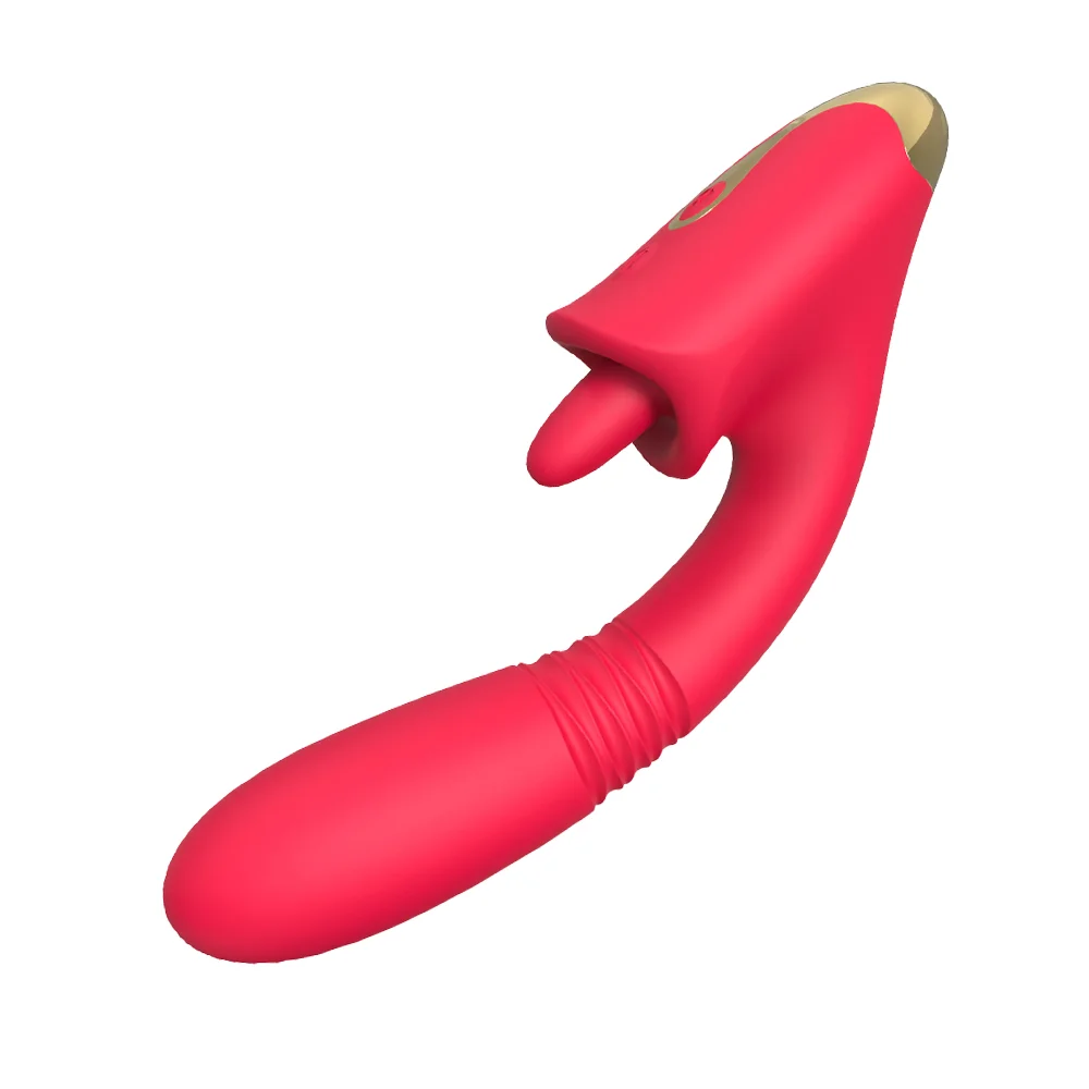Flora Clit Licking & Thrusting Rabbit Vibrator Oral Stimulation