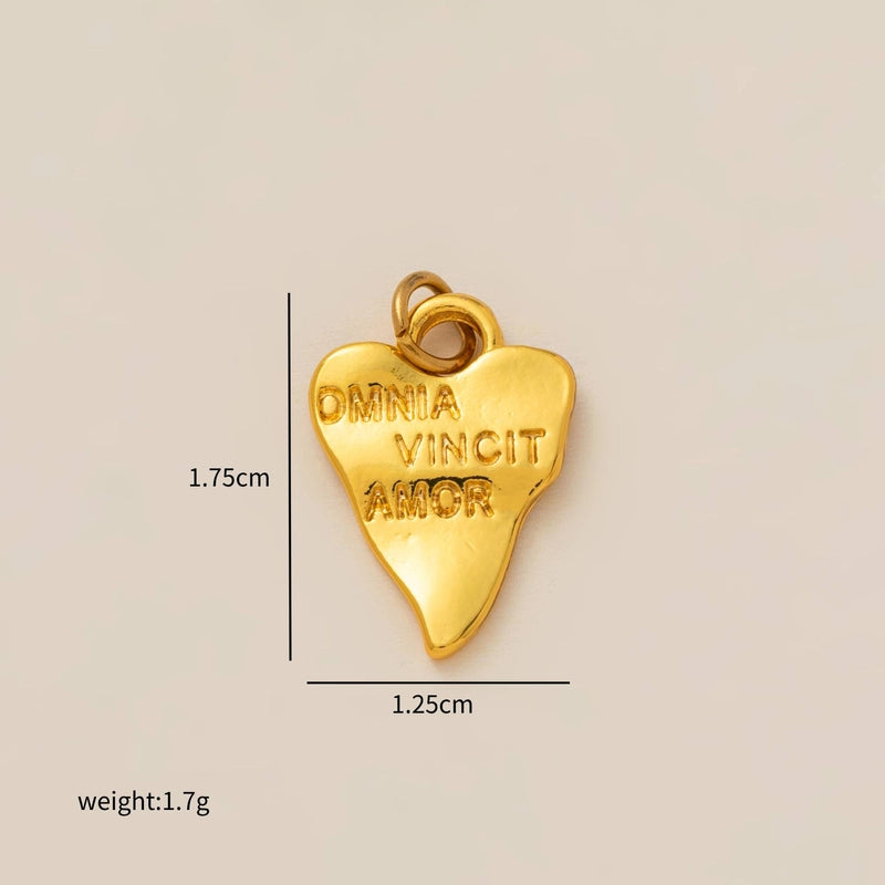 1 Piece 201 Stainless Steel 304 Stainless Steel 18K Gold Plated Pearl Coin Multi Charms Necklace