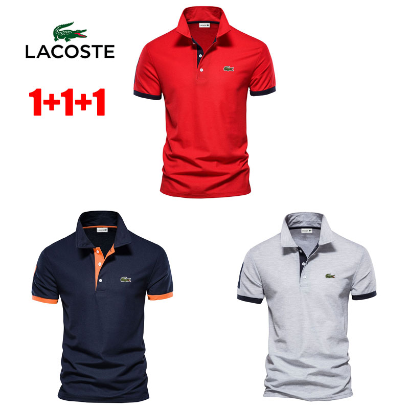 Pánské polo tričko Lacoste®, 3 kusy