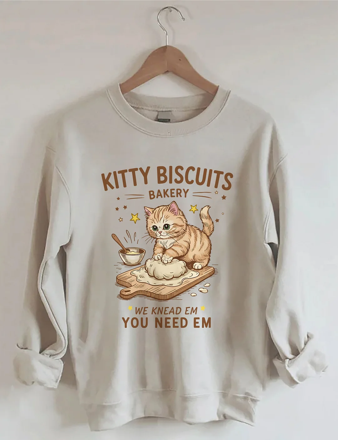 Kitty Biscuits Bakery Sweatshirt