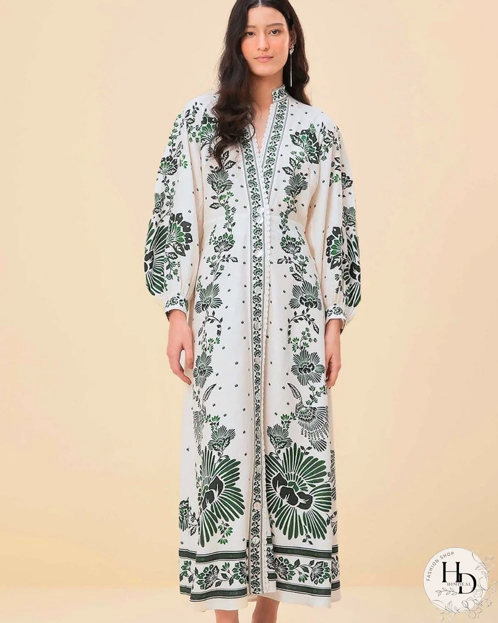 ROSALIA - LAUREN BOTANICAL DRESS