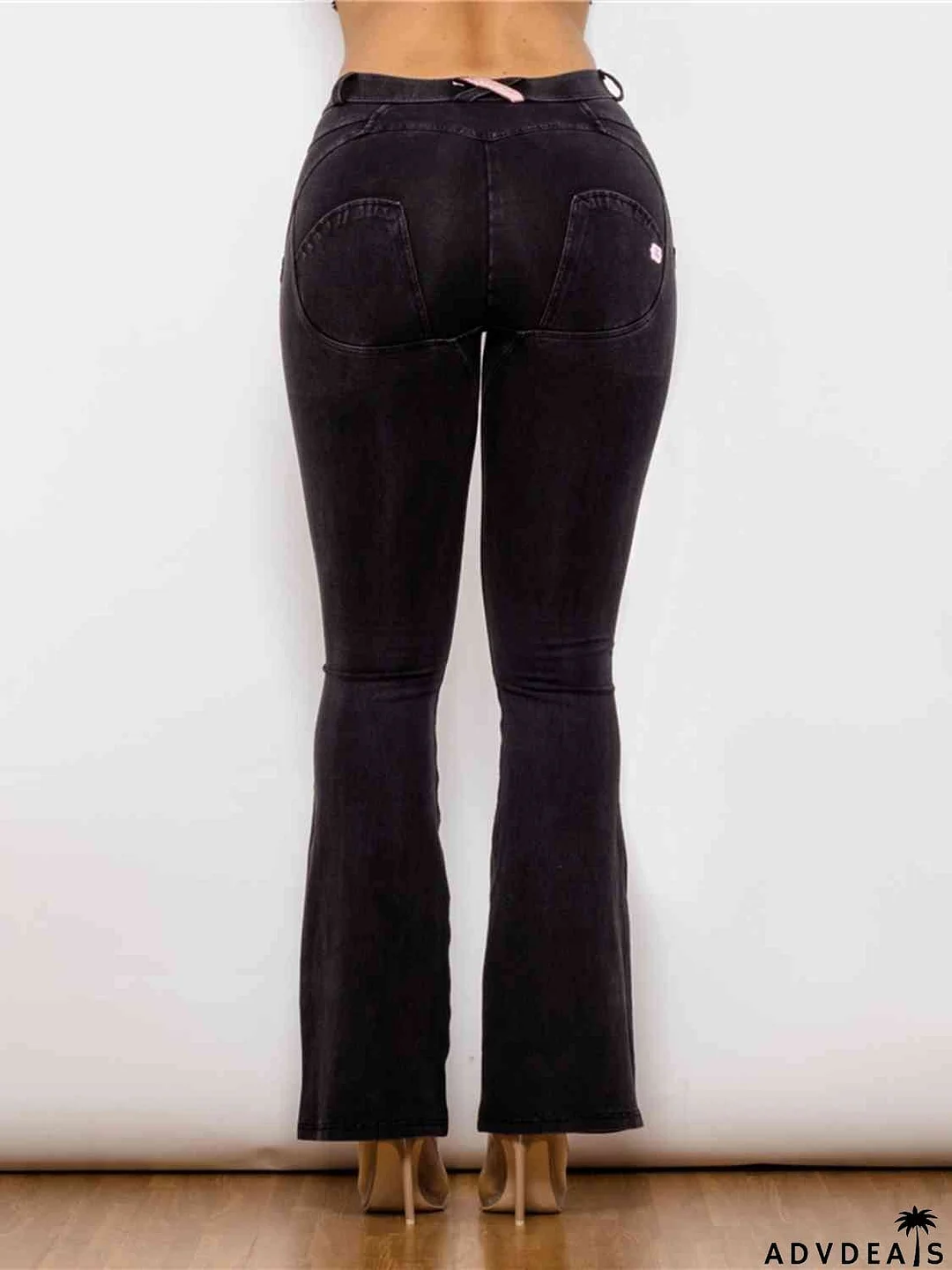 Full Size Long Bootcut Jeans