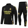 2024/2025 Real Madrid Black Half-Pull Training Suit Football Jersey  1:1 Thai Quality