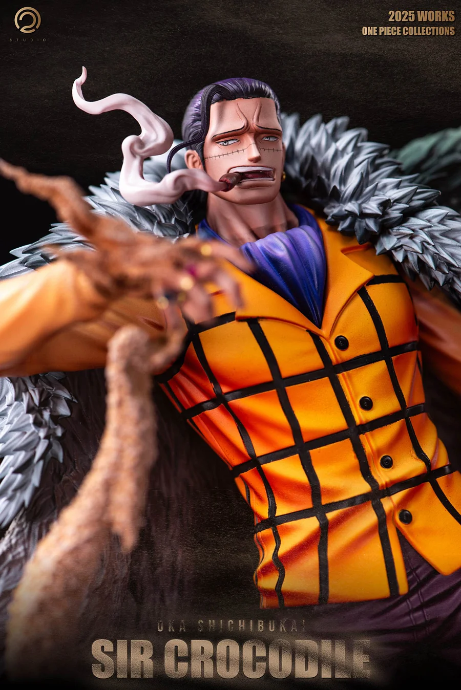 C2 Studio - One Piece Marineford Arc 08 Crocodile Statue(GK)-