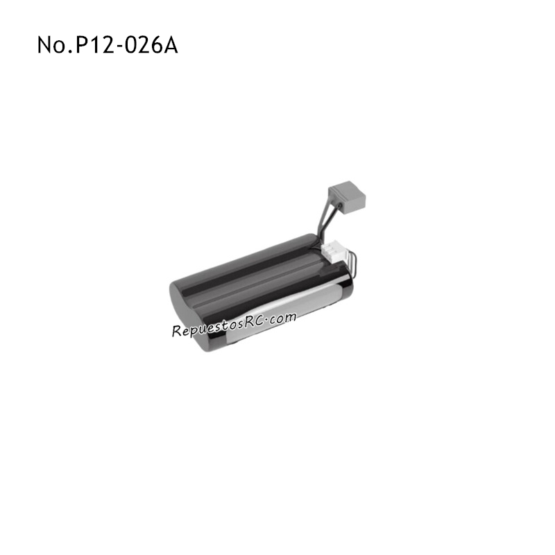 UDIRC UD1202 Piezas para coches RC Bater&iacute;a de 7.4V 18650 2000mAh P12-026A
