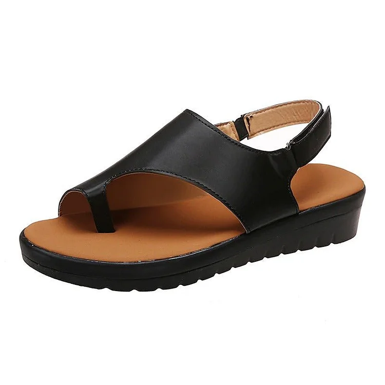 Sale\SILVER UK6-6.5(40)\Stunahome™ Bunion Corrector Sandals with Back Strap  Stunahome.com