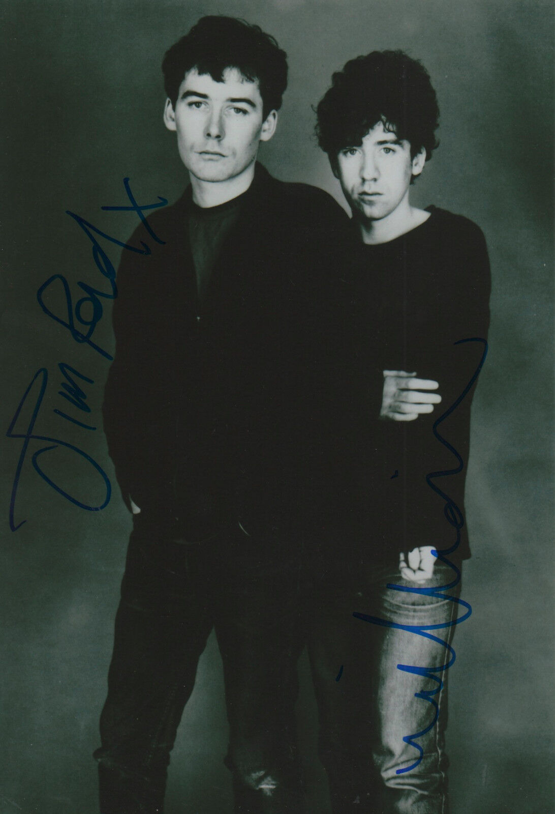 The Jesus and Mary Chain full signed 8x12 inch Photo Poster painting autographs