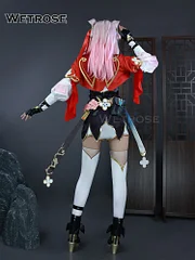 [Wetrose] In Stock SSR March 7th Hunt Honkai Star Rail Cosplay Costume Chinese Xianzhou Style Март 7 Wig Full Set