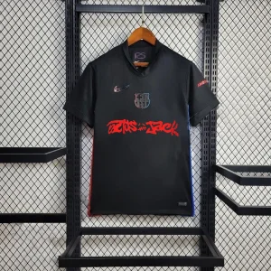 2024/2025 Barcelona Away Travis Scott Joint Edition Football Shirt 1:1 Thai Quality