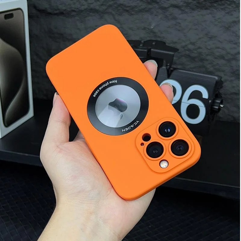 For iPhone 15/14 Series Hollow Out Frosted Mobile Phone Case