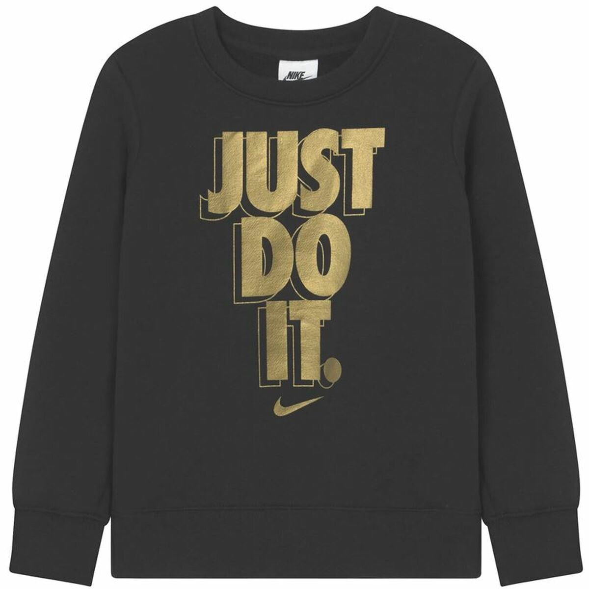 Children&rsquo;s Sweatshirt without Hood Nike Gifting Black