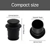 Cigarette Lighter Cap Waterproof Car Cigarette Lighter Socket Protector Dust Cap