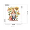 Diamond Painting-DIY Crystal Rhinestone Sunflower Gnome