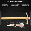 New Kame-Tsuruta Stainless Steel Mini Ice Axe Head for Outdoor Use