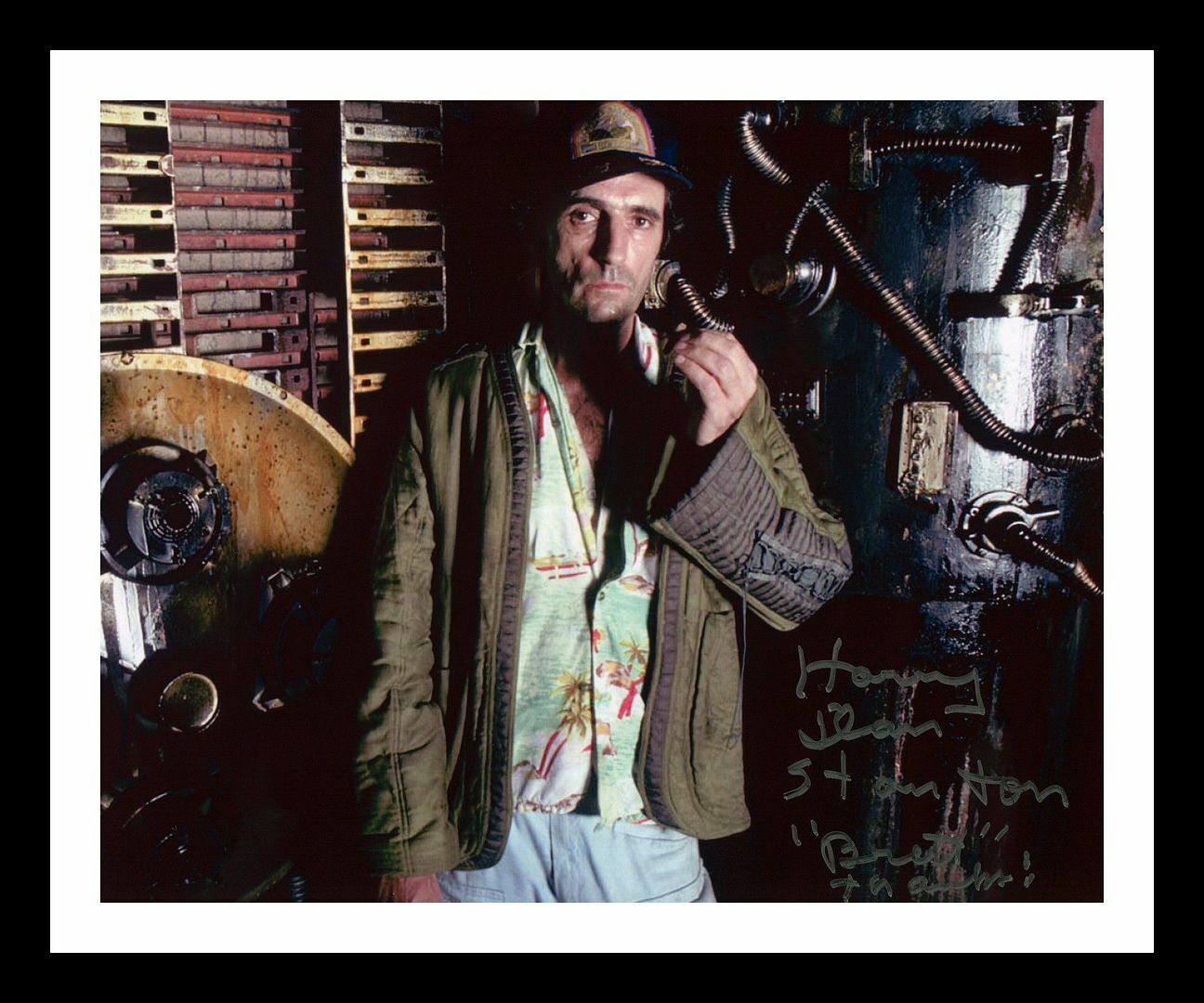 Harry Dean Stanton - Alien Autographed Signed & Framed Photo Poster painting 1