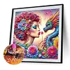 uk.everydayedeals Diamond Painting - Full Round - Girl Dragon(40*40cm)