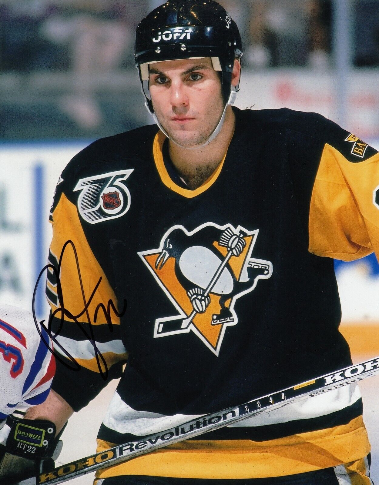 Rick Tocchet #1 8x10 Signed Photo Poster painting w/ COA Pittsburge Penguins 032419