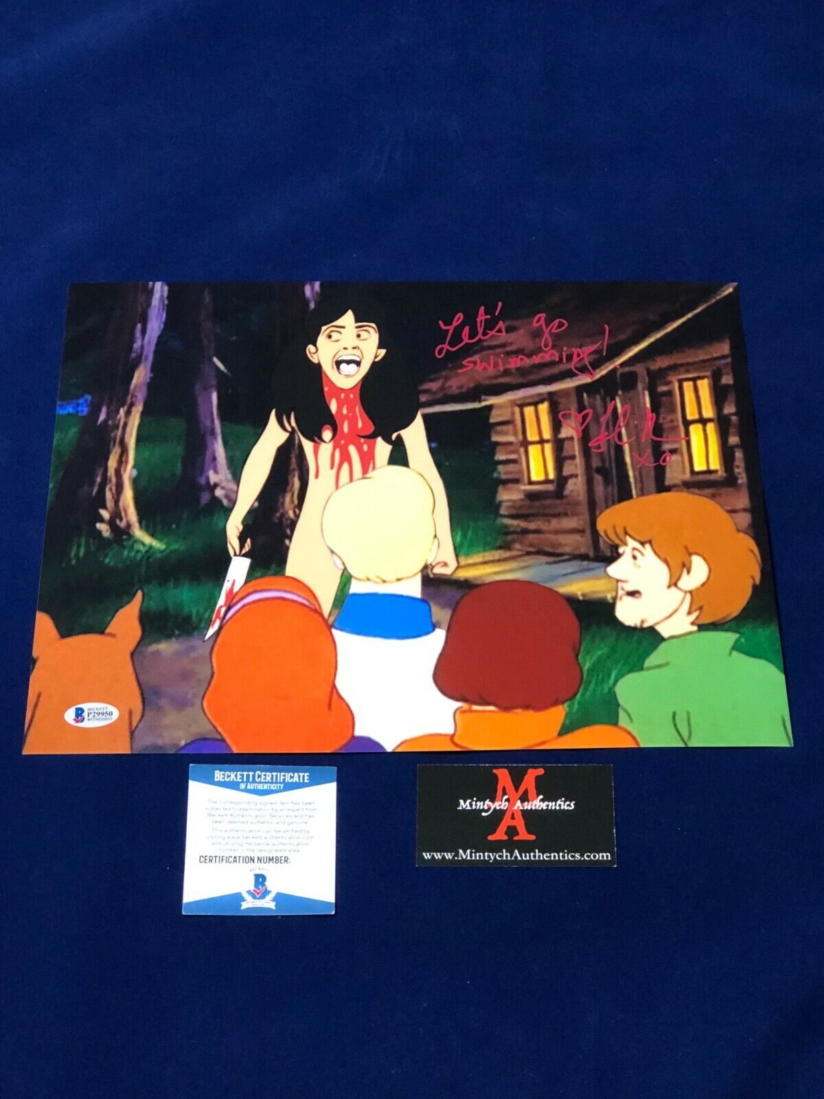 FELISSA ROSE SLEEPAWAY CAMP AUTOGRAPHED SIGNED 11x14 Photo Poster painting! BECKETT COA! HORROR