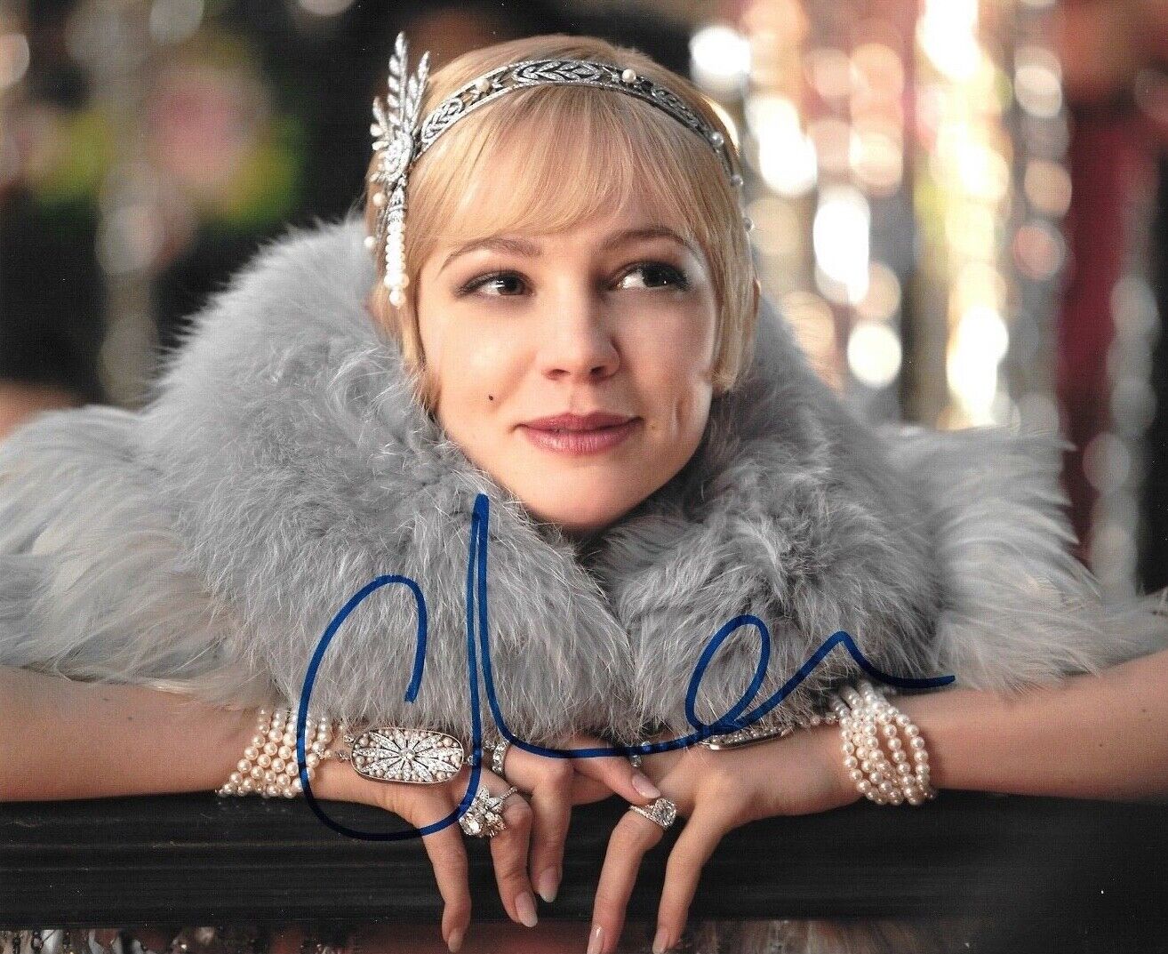 * CAREY MULLIGAN * signed autographed 8x10 Photo Poster painting * GREAT GATSBY * COA * 4