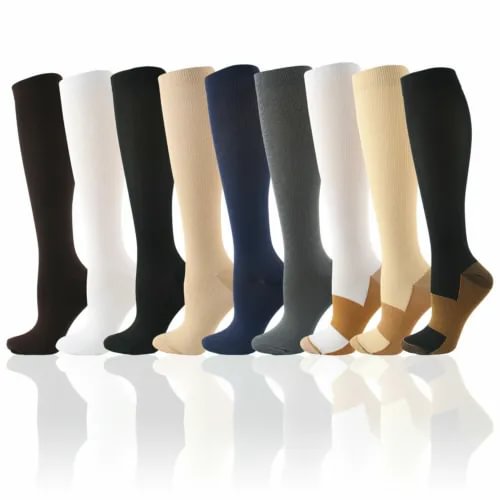 pornhint Pornhint Compression Socks Stockings Womens Mens Knee High Medical 20-30 mmHG S/M-X/XL New