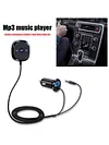 Wireless Bluetooth-compatible Music Receiver 3.5mm AUX Car Kit Adapter