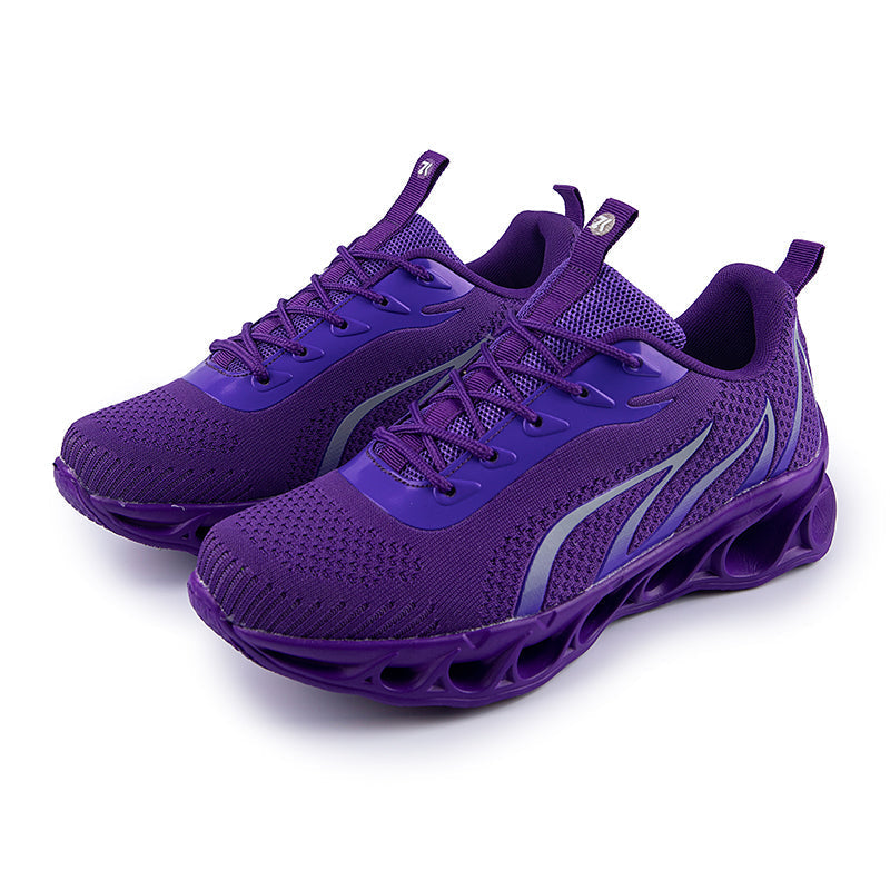 Softsfeel Women's Relieve Foot Pain Perfect Walking Shoes - Purple
