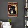 Coffee Cat - Vintage Metal Signs - 20*30cm/30*40cm