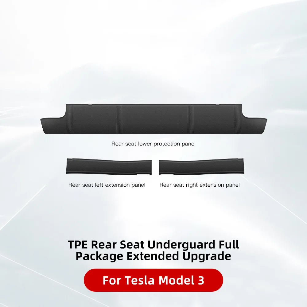 YONZEE Tesla Rear Seat Anti-kick Pad Protection Plate For Tesla Model Y