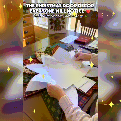 Handmade Christmas Quilted Door Decoration