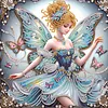 Diamond Painting-DIY Crystal Rhinestone Butterfly Girl