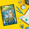 (US Local)Bird Special Shaped A5 5D DIY Diamond Art Painting Notebook Kit for Friends
