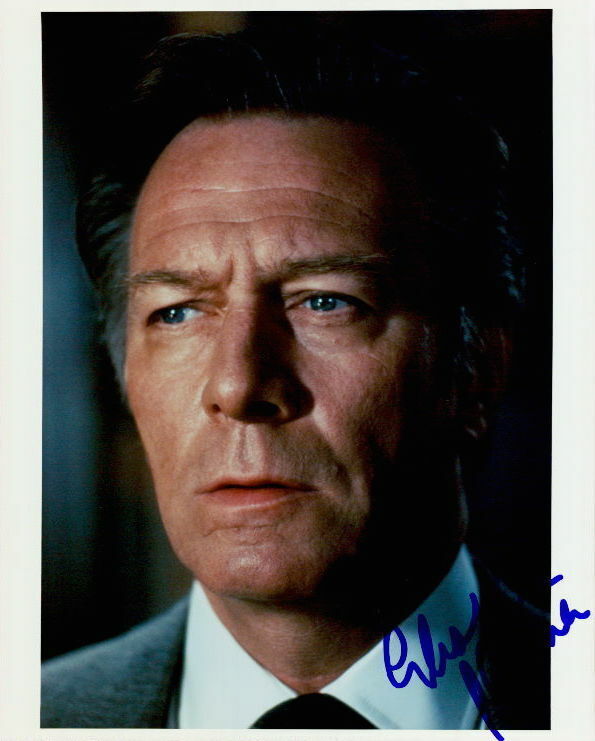 Christopher Plummer signed in-person 8x10 Photo Poster painting COA