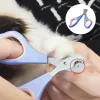 Coupe-ongles professionnel anti-accidentel pour animaux de compagnie &agrave; trou rond