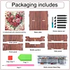Diamond Painting Wooden Love Rose 4 Slots Diamond Painting Storage Box for Adult Beginner