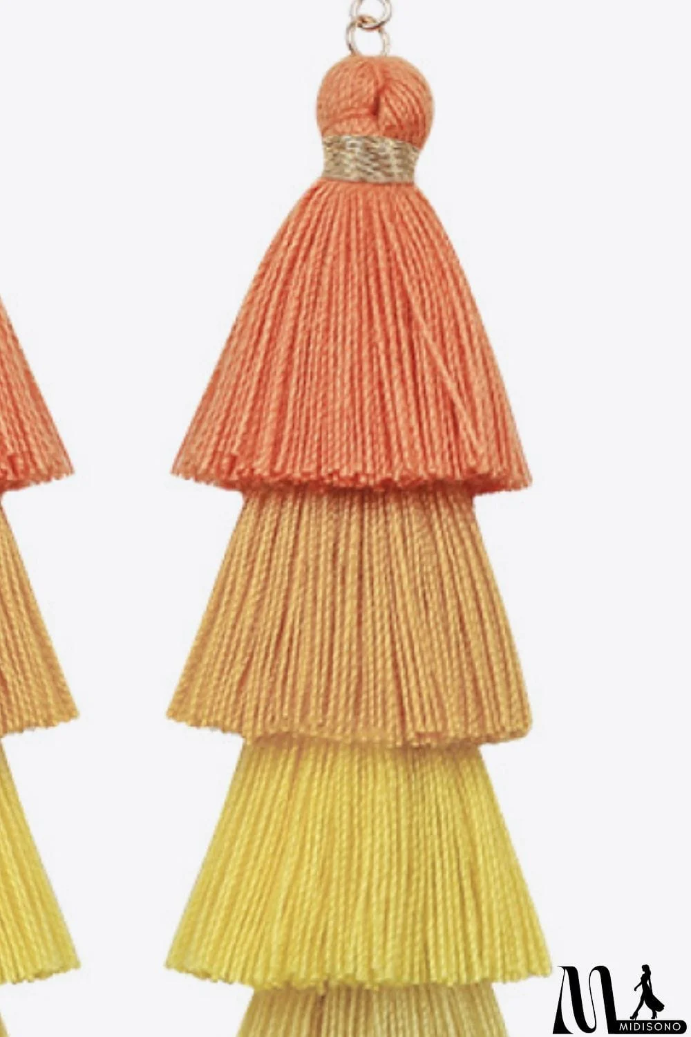 MidiSono - Layered Tassel Earrings