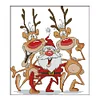 Santa Claus-14CT Stamped Cross Stitch Kit(28*26cm)