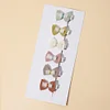 6PCS Delicate Lace Bowknot Hairpins for Baby Girls