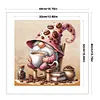 Coffee Gnome - 11CT Stamped Cross Stitch - 40*40cm