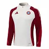2024/2025 Bayern Half-Pull Training Suit White Red Jersey Set 1:1 Thai Quality